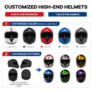 <span class=keywords><strong>Casque</strong></span> intégral de <span class=keywords><strong>moto</strong></span> personnalisable homologué DOT ECE, respirant, à dissipation thermique, avec double visière pour la sécurité en cyclisme - Product Image 5