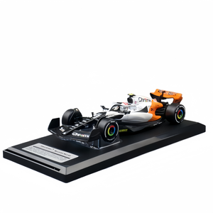 Coche en miniatura fundido a presión 1:24 <span class=keywords><strong>McLaren</strong></span> F1 MC60 Monaco Grand Prix decorar coche <span class=keywords><strong>de</strong></span> Metal modelo colección juguetes exhibición adultos y niños regalo - Product Image 1
