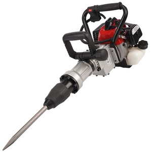<span class=keywords><strong>Potente</strong></span> Martillo de Gasolina Portátil de 32.7CC y 1800W con Motor de Dos Tiempos, Martillo Perforador de Gasolina de Grado Industrial - Product Image 1
