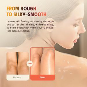 <span class=keywords><strong>Gommage</strong></span> corporel au sucre brun hydratant et exfoliant pour le visage, les mains et les pieds, combat l'acné, les ridules et les rides, avec des éclats de noix de coco et des vitamines C - Product Image 4