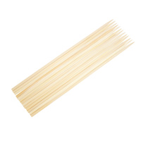 Brochettes plates jetables en bambou naturel de qualité alimentaire de 30 cm