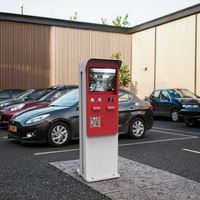 Système de stationnement automatique extérieur Lien : Terminal de paiement libre-service, borne, accepteur de monnaie, lecteur de codes-barres, SDK