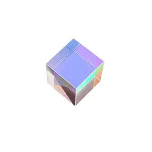 Factory price optical glass cube X cube Chromatic optical prisms
