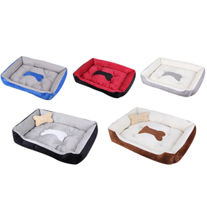 Bestseller Haustier produkte Zwinger Matten Rechteckiger Knochen Designer Umwelt freundliches Hunde bett Luxus - Product Image 6