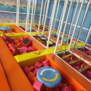 Escalade sur rocher, aire <span class=keywords><strong>de</strong></span> jeux intérieure et équipements <span class=keywords><strong>de</strong></span> parc d'attractions, toboggans, salles <span class=keywords><strong>de</strong></span> jeux <span class=keywords><strong>de</strong></span> rôle amusantes, toboggans et trampolines - Product Image 6