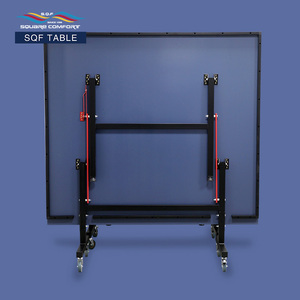 โต๊ะปิงปองพับได้ S.Q.F รุ่น Professional Blue พร้อมล้อ โต๊ะปิงปอง MDF คุณภาพระดับเชิงพาณิชย์ สำหรับใช้ในร่ม เหมาะสำหรับโรงยิมและคลับ - Product Image 5