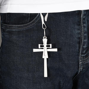 Argent couleur Ankh porte-clés porte-clés <span class=keywords><strong>gothique</strong></span> cadeau ancienne egypte croix mode bijoux roman hommes femmes cadeaux nouveau beau - Product Image 4