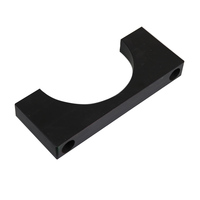 Colliers de serrage pour tuyaux en nylon plastique durables et de haute qualité, colliers de serrage en U pour tuyaux
