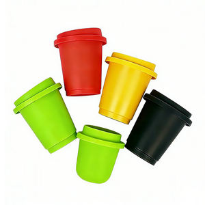 Capsules de café probiotique lyophilisées |   Gobelets individuels en plastique PP de qualité alimentaire multicolores pour le café froid - Product Image 5