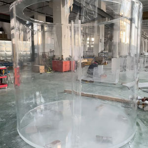 Custom Size Lage Prijs Cilindrische Acryl Kwallen Tank Ronde Acryl Aquarium - Product Image 2