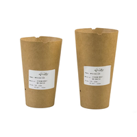 Boîte en carton conique scellée biodégradable et écologique de 12 oz sur mesure - Vente en gros pour frites avec sauce