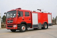 Camion-citerne d'incendie diesel Dongfeng 8CBM 4x2 neuf avec pompe et canon, ensemble complet
