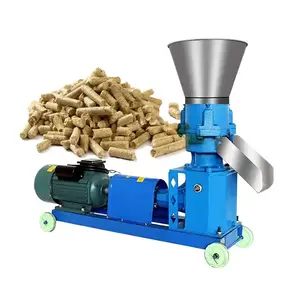 Molino de alimentación Animal, máquina de fabricación de pellet, granulador de pellet