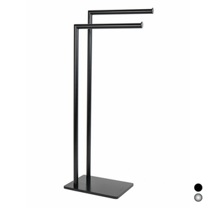 Toallero de pie Mod Zero Metaform negro 18 x 78 x 33 cm - Product Image 1