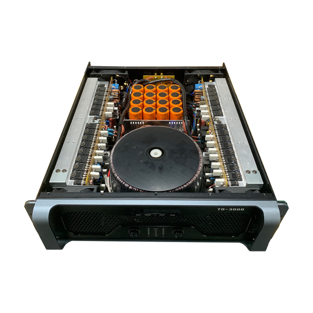 High-quality TD-3000 2X3000W 3U Professional Amplifier 2-channel TD Class Stereo Audio System Subwoofer High-power Amplifier