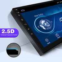 Carmitek 2G RAM 32G ROM Full Touch Android 11 Car GPS Multimedia Universal Navigation Head Unit Multimedia Stereo Player