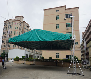 Led Screen <b>Wall</b> Ground Support Stage Truss System Lighting Aluminum Truss <b>Display</b> with Roof Concert Outdoor - Product Image 5