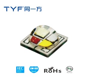 Puce LED TYF RGBW Emballage eutectique en céramique haute densité <span class=keywords><strong>4W</strong></span> Lumen élevé Dimmable <span class=keywords><strong>2700K</strong></span>-6500K LED en céramique - Product Image 2