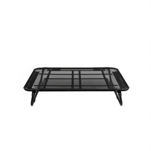 Lit surélevé pour animaux de compagnie UFBemo, rectangulaire, en maille, pliable, portable, pour chien et chat, confortable, doux, intérieur/extérieur, toutes saisons, style moderne - Product Image 1