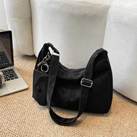 Sac à bandoulière Hobo pour femme en cuir PU souple, grande capacité, sac à main bandoulière avec mini pochette, décontracté, pour le quotidien, vente en gros