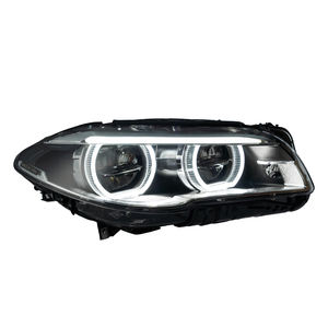 Pour BMW F10 F11 F18 525 530i 535li 2011-2017, phares LED automatiques, assemblage de mise à niveau, lentille de projecteur de haute qualité, 100W 12V, outil neuf - Product Image 1