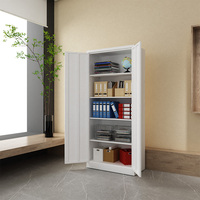Armoire de classement haute en métal moderne fabriquée par un fabricant de Guangzhou avec étagères, montage facile, rangement de dossiers, profondeur de 16 pouces