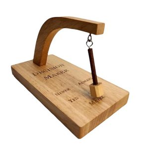 Decisor magnético italiano, creador de decisores, péndulo indecivo, escritorio de madera, juguete, ornamento de regalo - Product Image 5