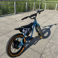 Vélo Électrique Enfant en Acier Carbone de Haute Qualité, Ensemble de Huit Pièces pour VTT, Taille 12, Adapté aux Enfants