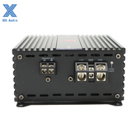 Amplificateur haut de gamme 1000W * 1CH Super Mini classe D pour système audio de voiture avec égaliseurs Mono Channel Crossovers
