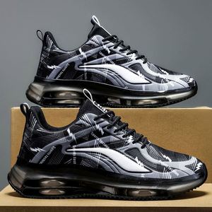 Zapatos de Moda Casuales de Gran Tamaño para Exteriores con Cordones, Parte Superior de Gamuza, Forro de Malla, Entresuela de PVC y Suela de Goma para Venta al por Mayor - Product Image 2