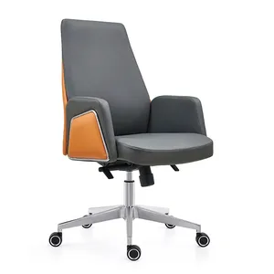 Çift katmanlı kontrplak bilgisayar sandalyesi, PU deri ofis koltuğu, yönetici masası sandalye