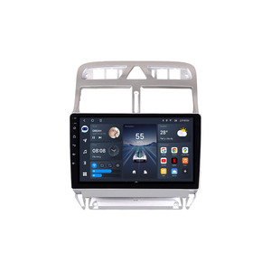 Carplay Voiture Sans Fil Autoradio Android Pour Peugeot 307 - Écran Tactile 9" - CarPlay & Android Auto Sans Fil Gps 307