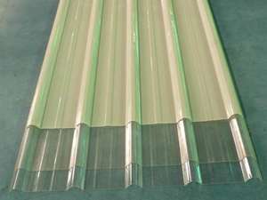 <span class=keywords><strong>BORNAY</strong></span>-Material de construcción de fibra de vidrio, lámina de plástico FRP corrugado para cubiertas, Aplicaciones de edificios comerciales e industriales - Product Image 1