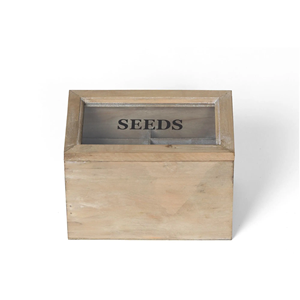 Boîte de paquet de <span class=keywords><strong>graines</strong></span> de jardinière d'herbes en bois boîte de jardinière en bois de ferme rectangulaire boîte de <span class=keywords><strong>graines</strong></span> en bois - Product Image 2