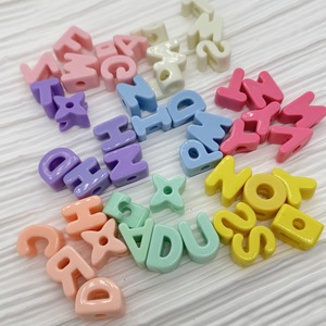 Mùa Xuân pastel màu acrylic <span class=keywords><strong>l</strong></span>ỗ <span class=keywords><strong>l</strong></span>ớn Chunky chữ cá<span class=keywords><strong>i</strong></span> Bảng chữ cá<span class=keywords><strong>i</strong></span> <span class=keywords><strong>h</strong></span>ạ<span class=keywords><strong>t</strong></span> cho Keychain DIY <span class=keywords><strong>l</strong></span>àm - Product Image 2