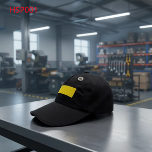 <span class=keywords><strong>Casque</strong></span> de sécurité HY, industriel léger, en ABS haute densité, <span class=keywords><strong>noir</strong></span>, avec <span class=keywords><strong>bande</strong></span> réfléchissante, pour sols d'usine, modèle HSP003 - Product Image 1