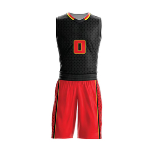 Ensemble de maillot et short de basket-ball unisexe grande taille pour l'été, respirant, anti-UV, en polyester, vêtements de sport - Product Image 2