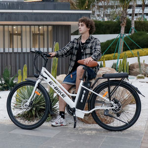 Axiniu Vélo électrique urbain à <span class=keywords><strong>bas</strong></span> prix 350W 36v, vélo électrique de ville 26 pouces pour femmes - Product Image 3