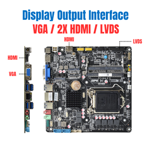 Новая тонкая материнская плата Mini-ITX LGA1151 поддерживает Intel <span class=keywords><strong>Core</strong></span> 6-9 поколения CPUs 2X DDR4 SO-DIMM NVMe NGFF M.2 H310 ITX материнская плата - Product Image 4