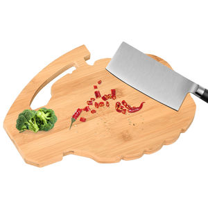 <span class=keywords><strong>Planche</strong></span> à découper en bambou avec poignée, design créatif, <span class=keywords><strong>planche</strong></span> à pain en bois pour la cuisson à domicile, fruits et charcuterie - Product Image 1
