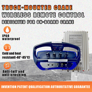 Grue à télécommande hydraulique à 8 joysticks personnalisés, bonne sensibilité, télécommande pour remorque, grues montées sur camion - Product Image 3