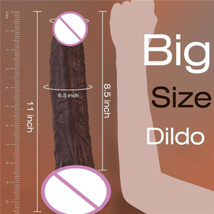<span class=keywords><strong>Dildo</strong></span> en silicone noir super long de 11 pouces avec ventouse puissante, masturbateur réaliste énorme pour femmes - Product Image 5