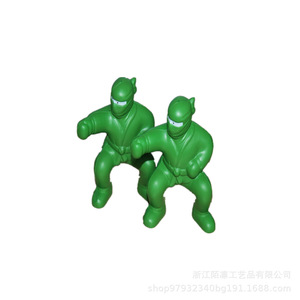 ของเล่นบีบคลายเครียดรูปนินจาทำจากโฟม PU ของขวัญตัวการ์ตูน - Product Image 3