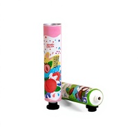 Tube d'emballage pour crème pour les mains en aluminium-plastique pour hôtel, 12 ml/9 ml, diamètre 12,7-35 mm, bouchon à vis, impression UV personnalisée