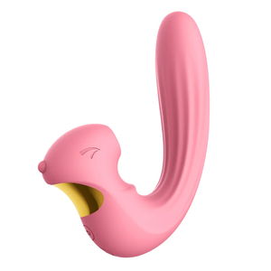 <b>Clitoral</b> & <b>Nipple</b> Sucking Vibrator USB Rechargeable Waterproof IPX6 Washable Eco-Friendly Female Sex <b>Toy</b> for Massage - Product Image 1