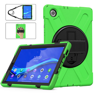 Funda de Silicona Antigolpes para Tablet Lenovo <span class=keywords><strong>Tab</strong></span> <span class=keywords><strong>M10</strong></span> <span class=keywords><strong>Plus</strong></span> <span class=keywords><strong>TB</strong></span>-<span class=keywords><strong>X606F</strong></span> <span class=keywords><strong>TB</strong></span>-X606M con Correa para el Hombro - Product Image 3