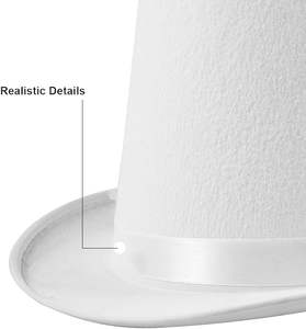 Chapeau haut <span class=keywords><strong>de</strong></span> forme Costume Hat Party Stovepipe Chapeaux hauts colorés - Product Image 6