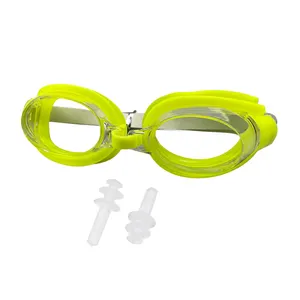新品批发低价防雾PC + PVC防水泳镜训练泳镜