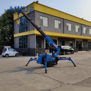 סופר מיני 1.5t 3t להרמת מכונת עכביש זחילה מנוף עם ציוד בנייה רב תכליתי - Product Image 3