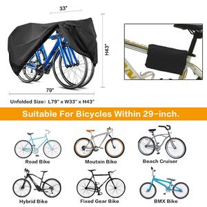Funda Protectora para Bicicleta Plegable de Montaña, Impermeable, a Prueba de Polvo, para Interiores y Exteriores, de Oxford - Product Image 6
